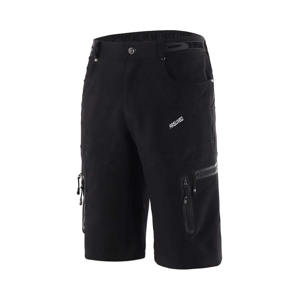 ARSUXEO Outdoor Sports Men's MTB Cycling Shorts Mountain Bike Shorts