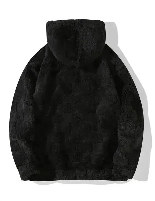 Autumn Winter Fleece Hoodie Pullover for men and women