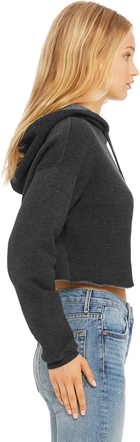 Bella Canvas B7502 Ladies Cropped Fleece Hoodie
