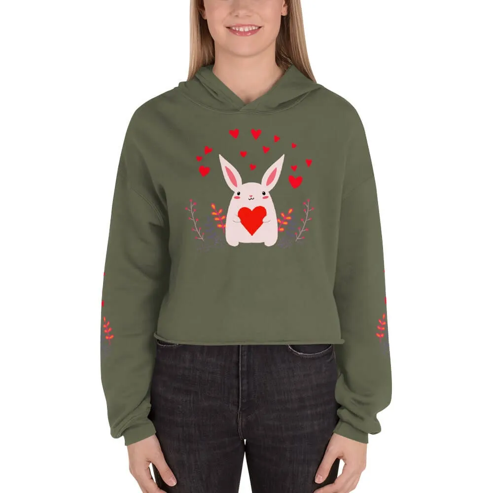 Cropped Hoodie for Women (Bella   Canvas 7502)