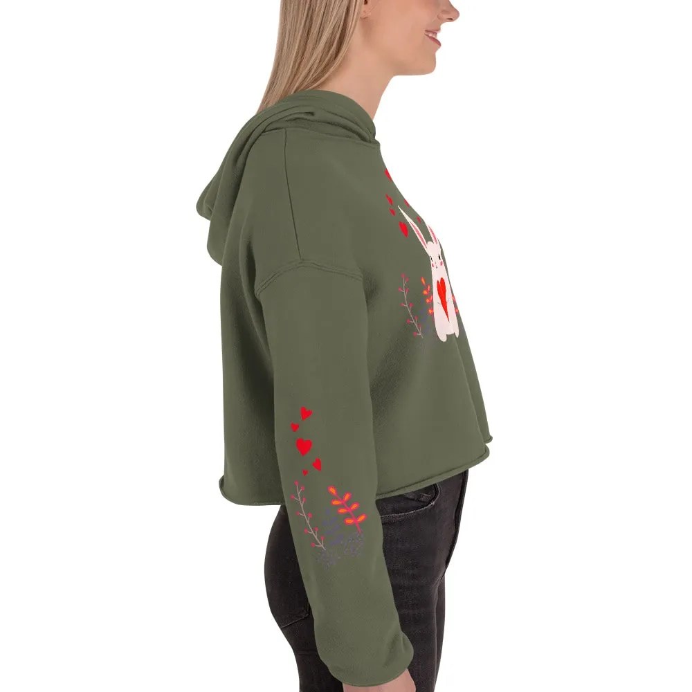 Cropped Hoodie for Women (Bella   Canvas 7502)