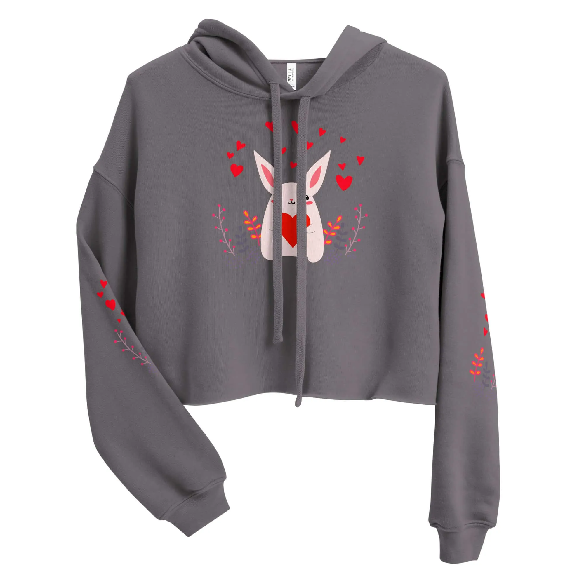 Cropped Hoodie for Women (Bella   Canvas 7502)