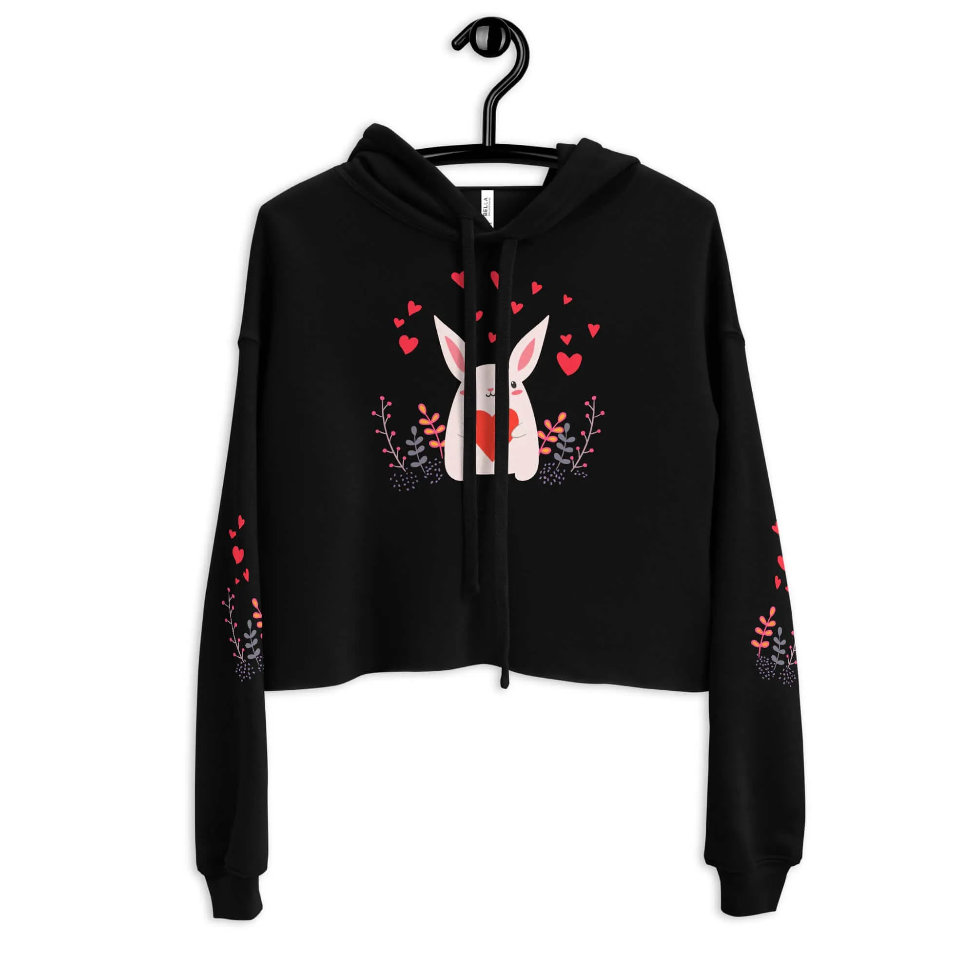 Cropped Hoodie for Women (Bella   Canvas 7502)