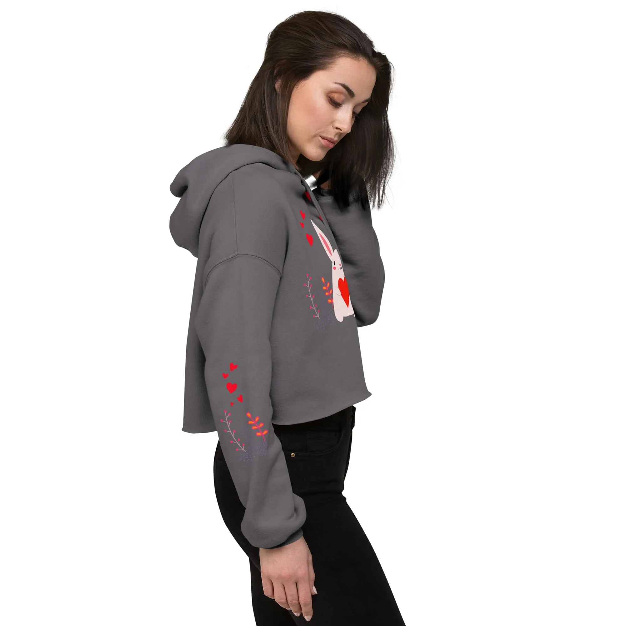 Cropped Hoodie for Women (Bella   Canvas 7502)