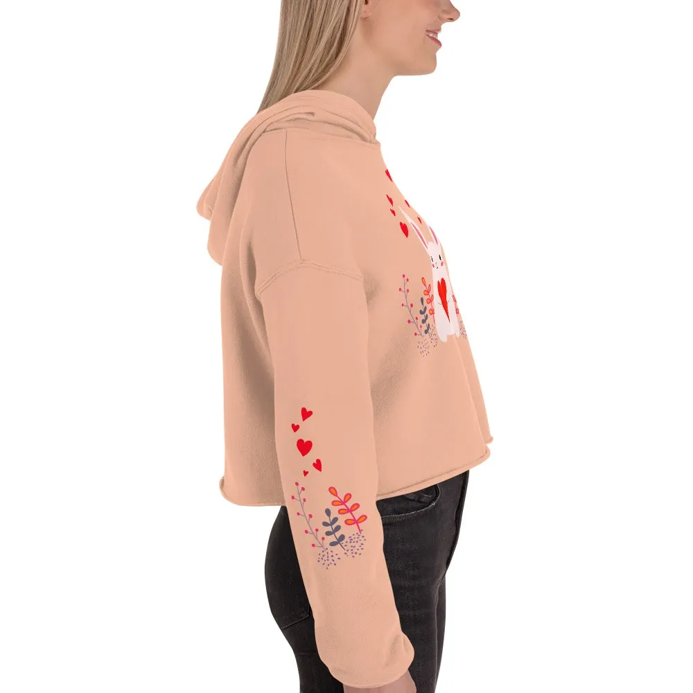 Cropped Hoodie for Women (Bella   Canvas 7502)