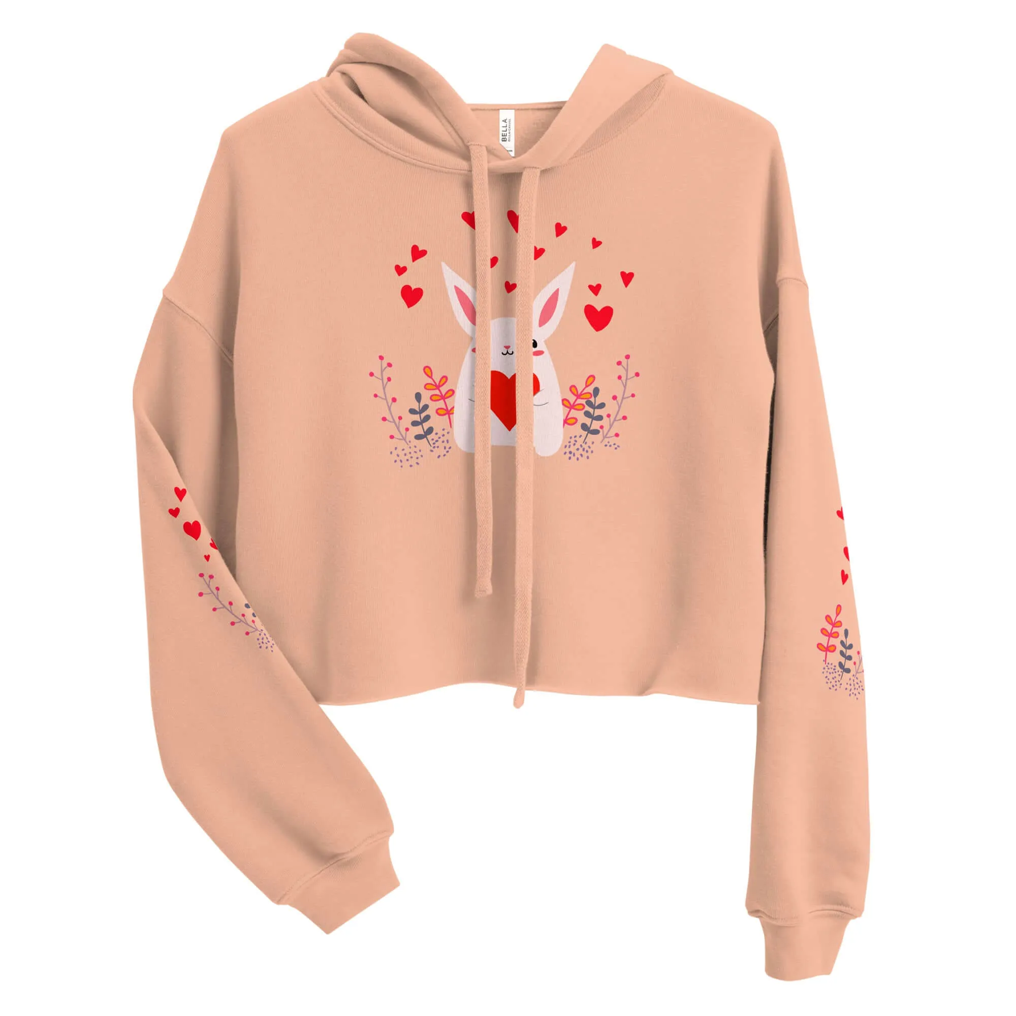 Cropped Hoodie for Women (Bella   Canvas 7502)