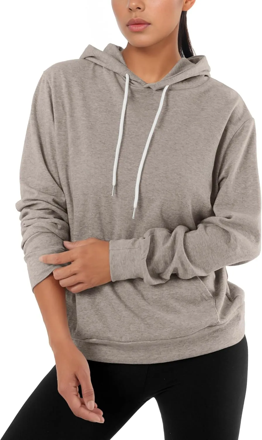 GIVON Women's Essential Pullover Hoodie Lightweight Long Sleeve Comfort Sweatshirt for Everyday Wear