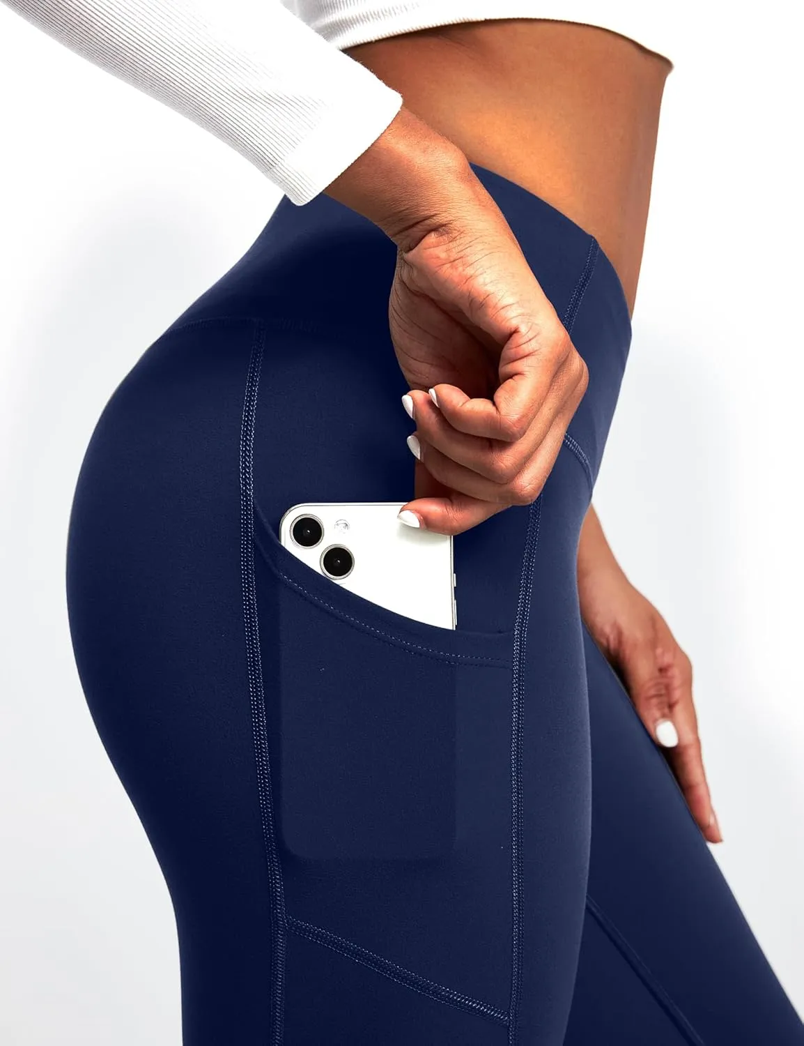 Heathyoga Fleece Lined Leggings with Pockets for Women Thermal Leggings Warm Leggings Women Winter High Waisted Yoga Pants