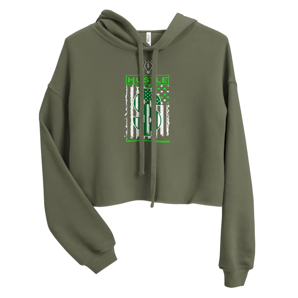 Hustle Crop Hoodie