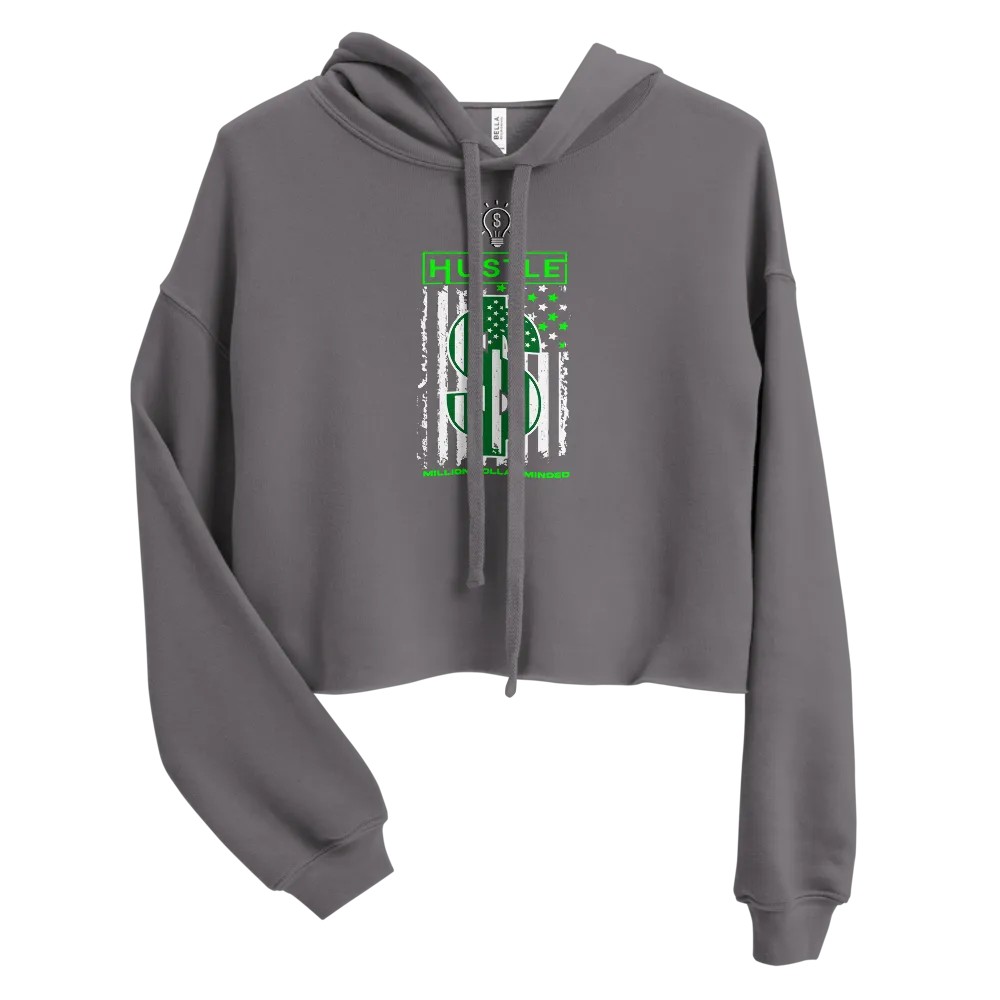Hustle Crop Hoodie