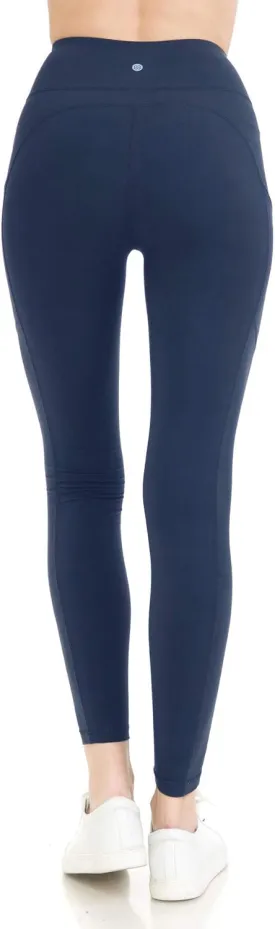 Leggings Depot High Waist Athletic Leggings for Women Tummy Control Pocket Yoga Pants