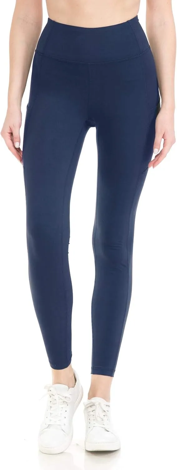 Leggings Depot High Waist Athletic Leggings for Women Tummy Control Pocket Yoga Pants