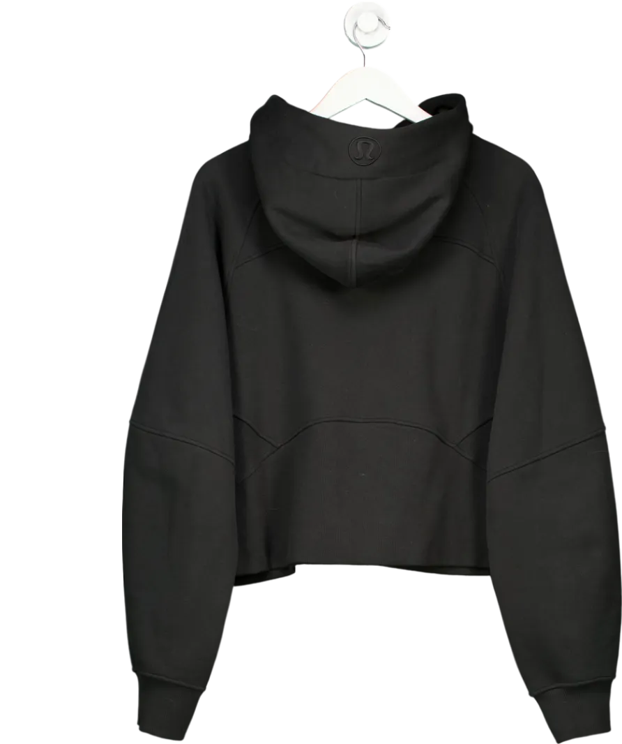 Lululemon Black Scuba Oversized Half-zip Hoodie UK XS/S