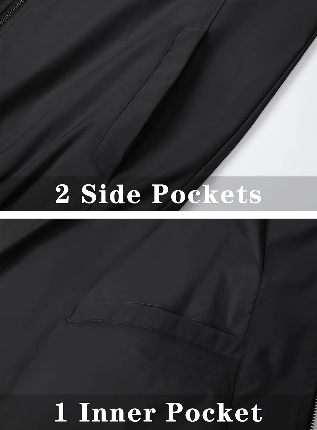 MAGNIVIT Men's Bomber Jackets Lightweight Jacket Varsity Flight Jacket Baseball Windbreaker Water Resistant Spring Autumn