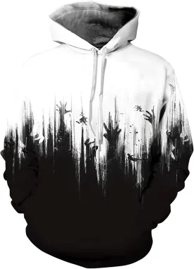 Men Women Unisex Hoodies Novelty 3D Print Graphic Hooded Pullover Sweatshirt with Pocket