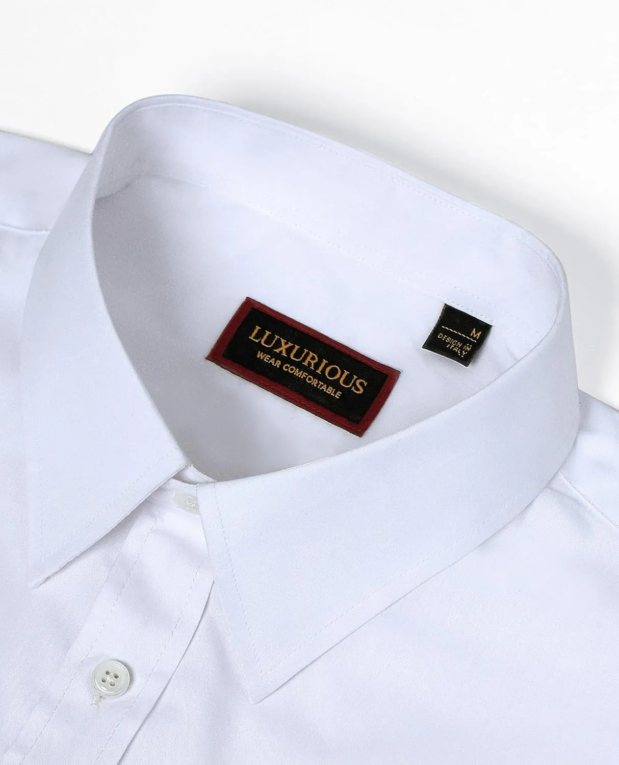 Mens Dress Shirts Long Sleeve Dress Shirts for Men Cotton Button Down Shirt Regular Big and Tall Dress Shirts