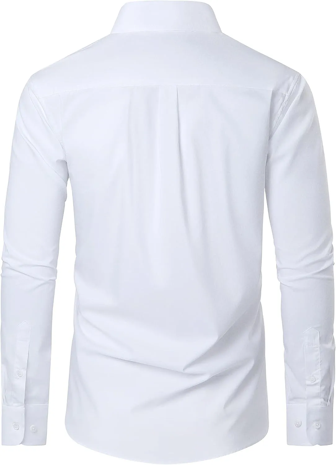 Mens Dress Shirts Long Sleeve Dress Shirts for Men Cotton Button Down Shirt Regular Big and Tall Dress Shirts