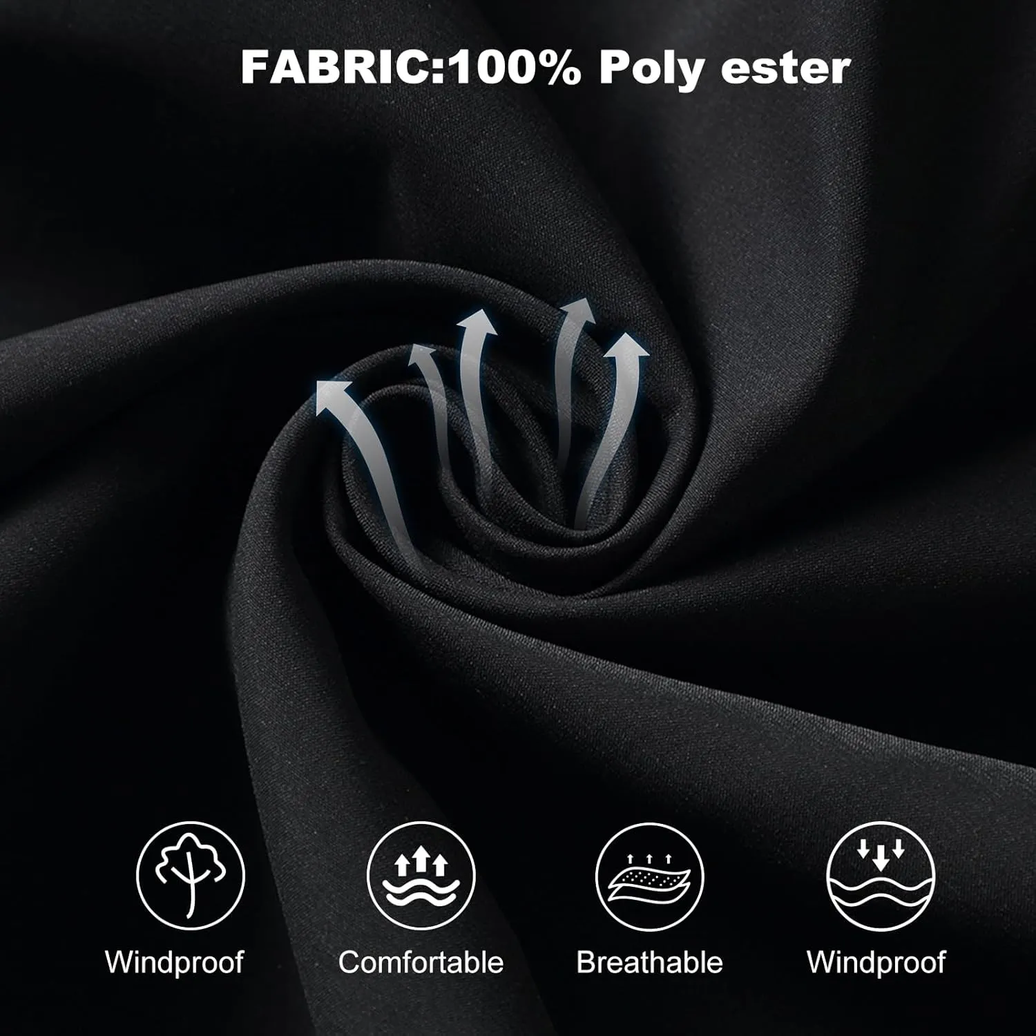 Men's Lightweight Windproof Jacket Flight Bomber Jacket Spring Fall Windbreaker