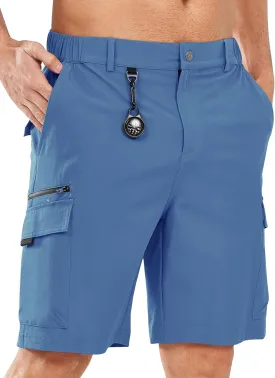 NORTHYARD Men's Casual Cargo Shorts Lightweight 9" Hiking Golf Work Quick Dry Camping Outdoor Travel Fishing with 7 Pockets