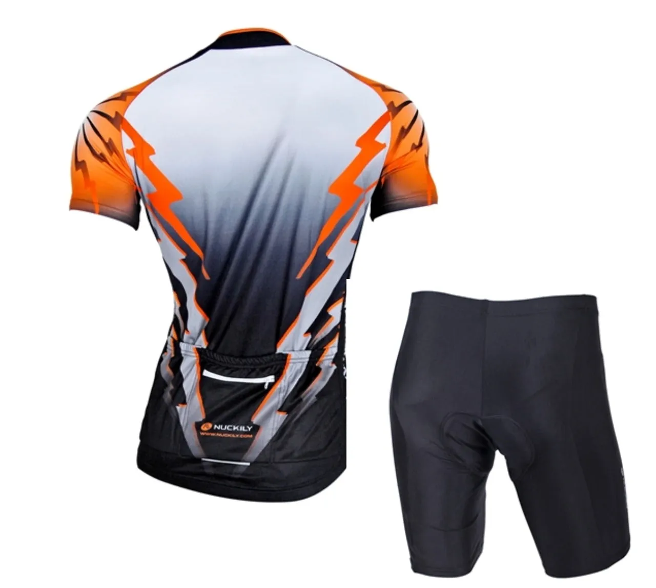 Nuckily Mycycology NJ500-NS355 Half Sleeves Jersey and Gel Padded Shorts