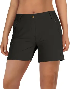 Outdoor Ventures Women's Hiking Shorts Stretch Lightweight Golf Shorts Quick Dry UPF 50  5 inch Cargo Short for Camping