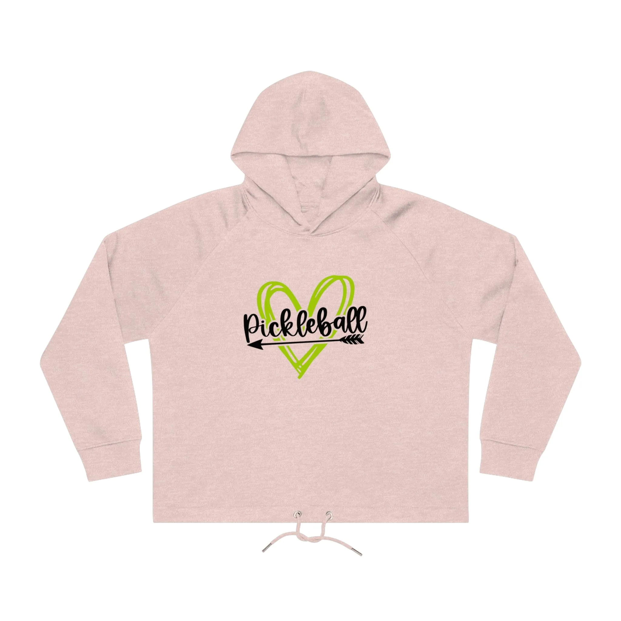 Pickleball Lover Cropped Hoodie, Athletic Sweatshirt, Sporty Pullover, Gift for Pickleball Players, Casual Sport Wear, Unique Hoodie