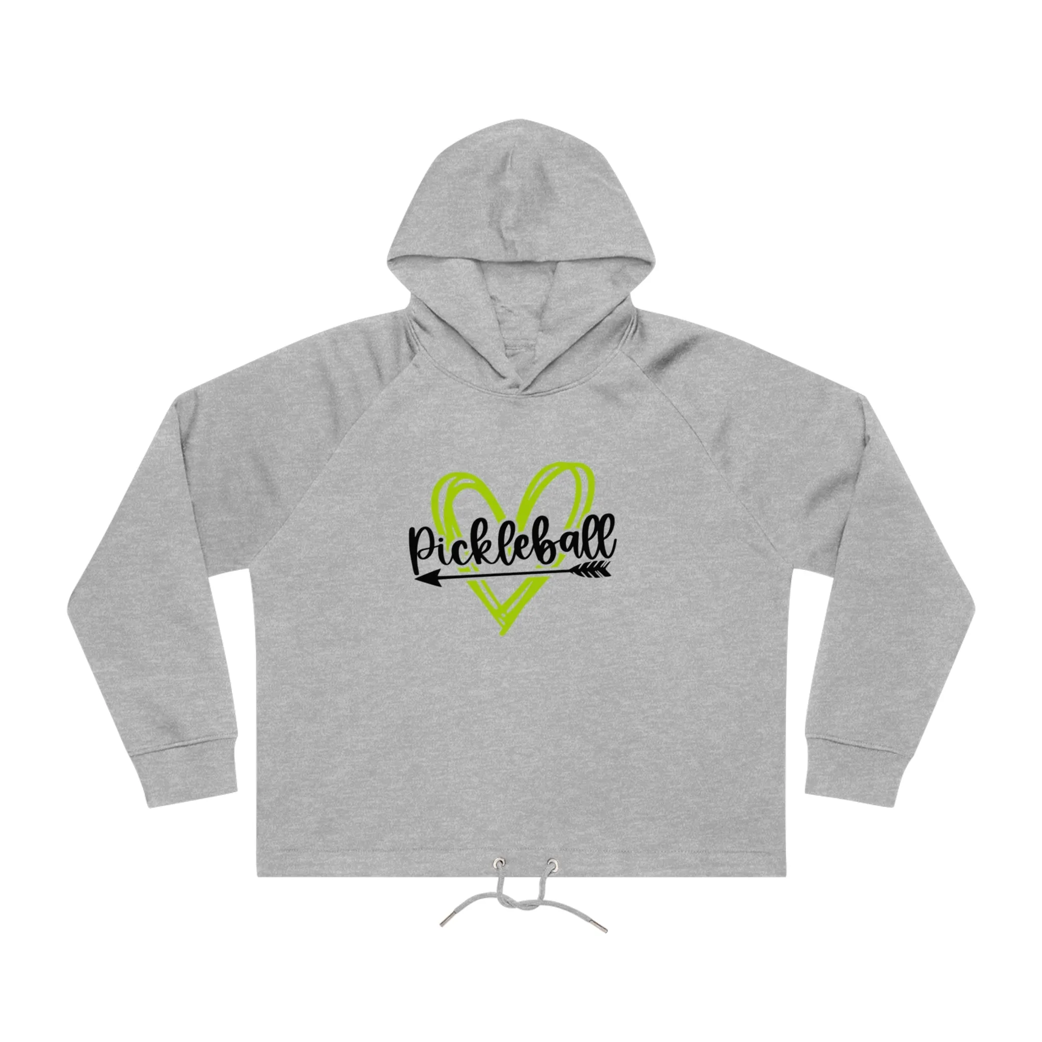 Pickleball Lover Cropped Hoodie, Athletic Sweatshirt, Sporty Pullover, Gift for Pickleball Players, Casual Sport Wear, Unique Hoodie