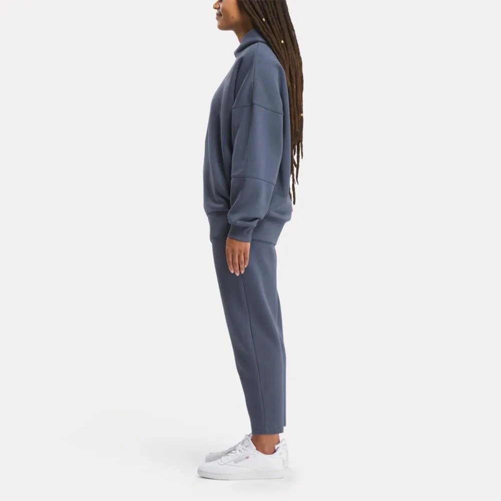 Reebok Apparel Women Lux Oversized Hoodie EACOBL