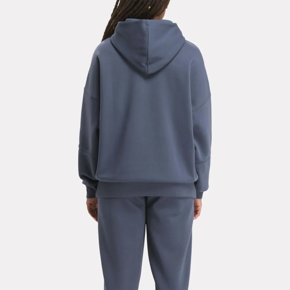 Reebok Apparel Women Lux Oversized Hoodie EACOBL