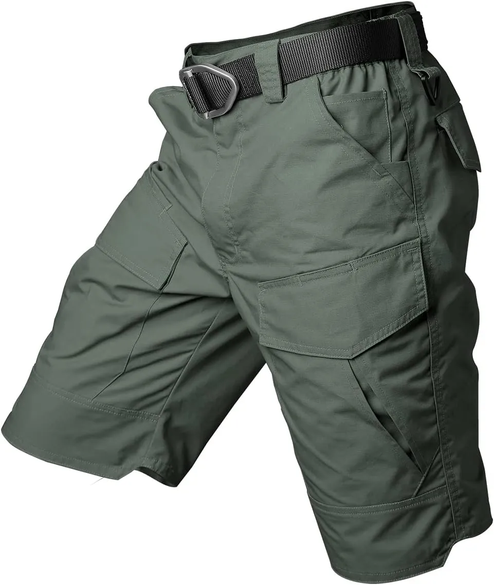 ReFire Gear Men's Urban Tactical Military EDC Cargo Shorts Rip Stop Cotton Outdoor Camo Shorts