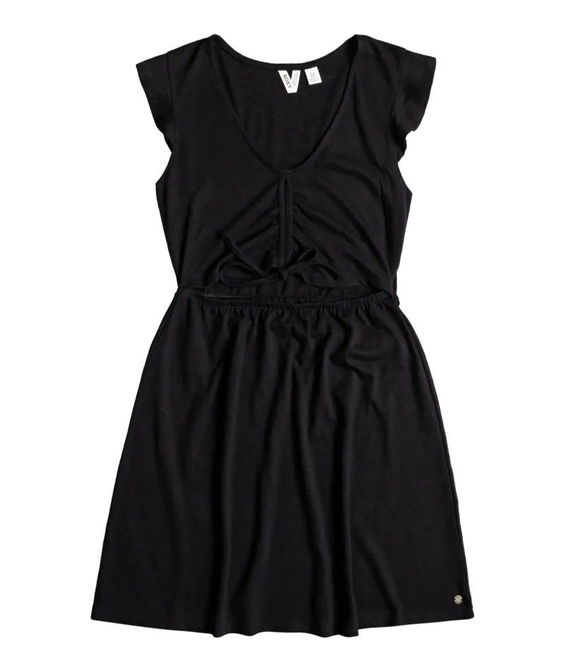 Roxy Flirty Vibes Dress-Anthracite