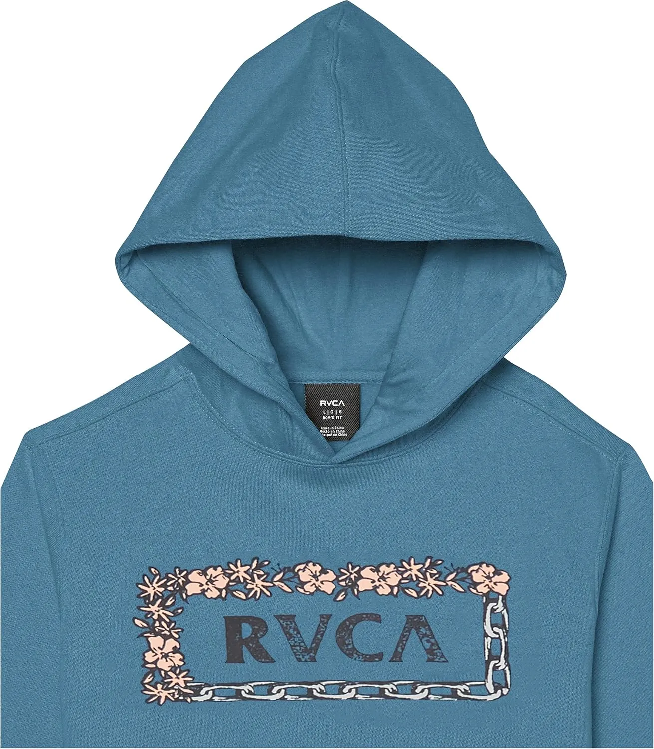 RVCA Boys' Graphic Pullover Fleece Hoodie