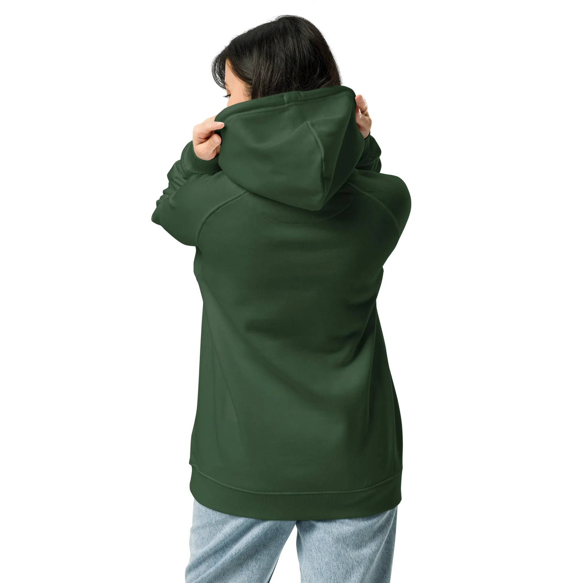 Sacrifice Graphics Women Eco Raglan Hoodie