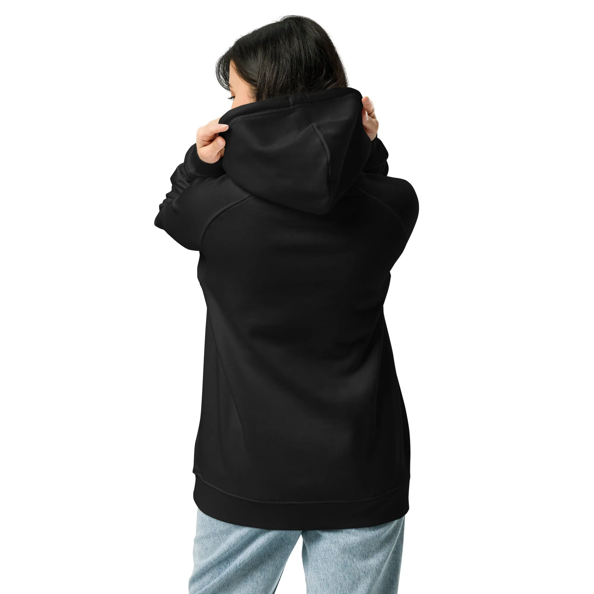 Sacrifice Graphics Women Eco Raglan Hoodie