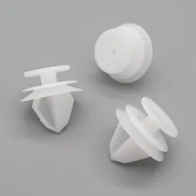 Side Skirt & Trim Moulding Clip, White, Volvo 30648141