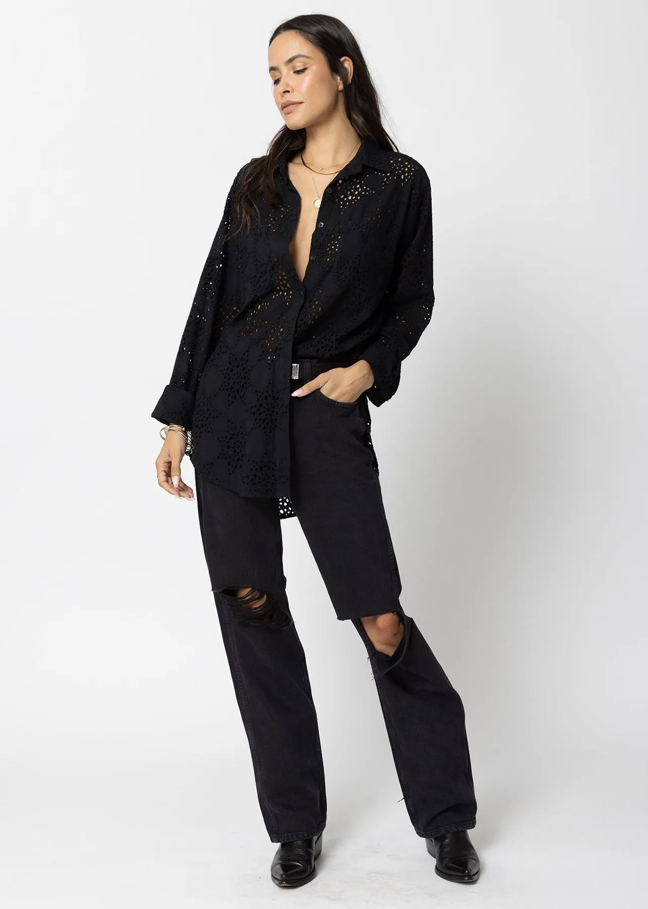 Stillwater The Eyelit Favorite Shirt in Black