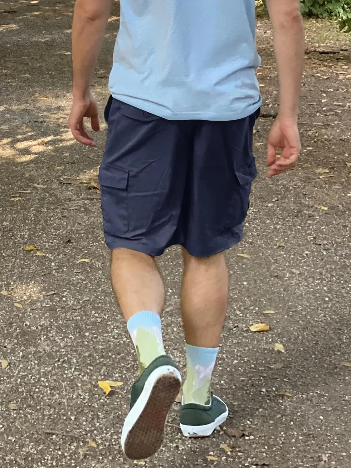 TACVASEN Men's Cargo Shorts Golf Elastic Waist Short for Men Cotton Hiking Shorts Stretchy Workout Short with Pockets