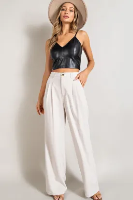 Timeless Straight Leg Trouser Pants-4 Colors