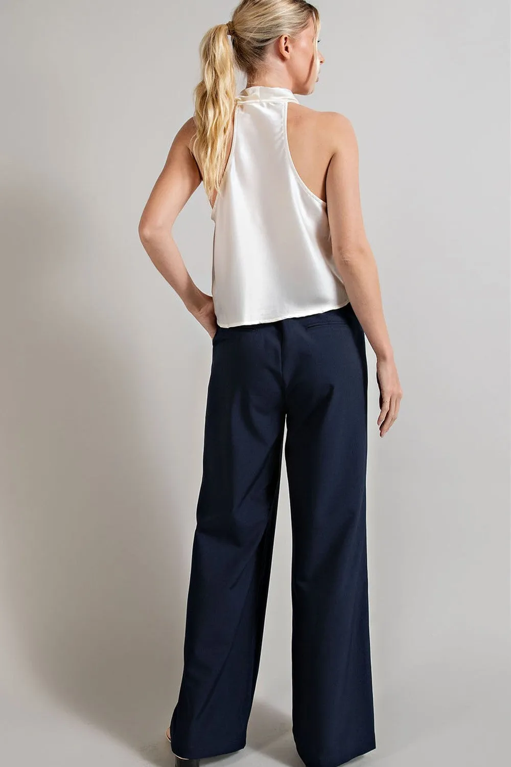 Timeless Straight Leg Trouser Pants-4 Colors