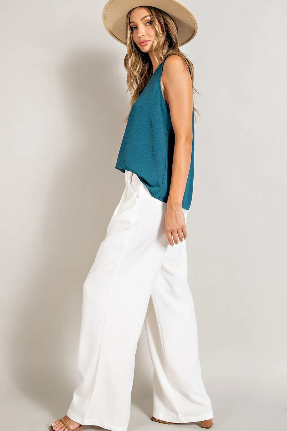 Timeless Straight Leg Trouser Pants-4 Colors