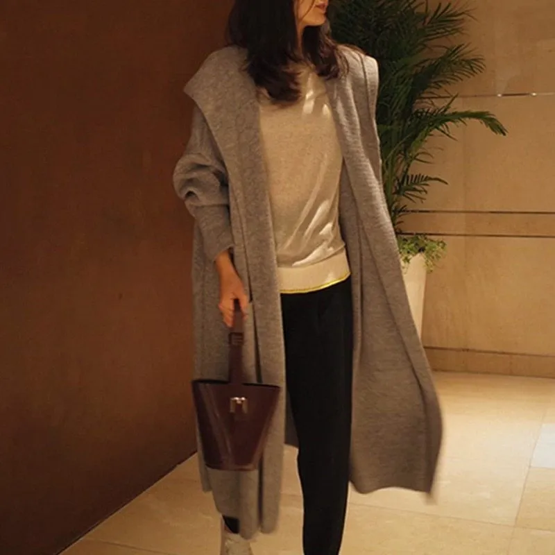 Women Autumn Long Sleeve Cardigan Jacket