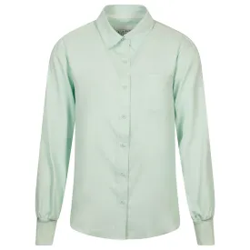 Womens Classic Button Up Polo Juniper - SS24