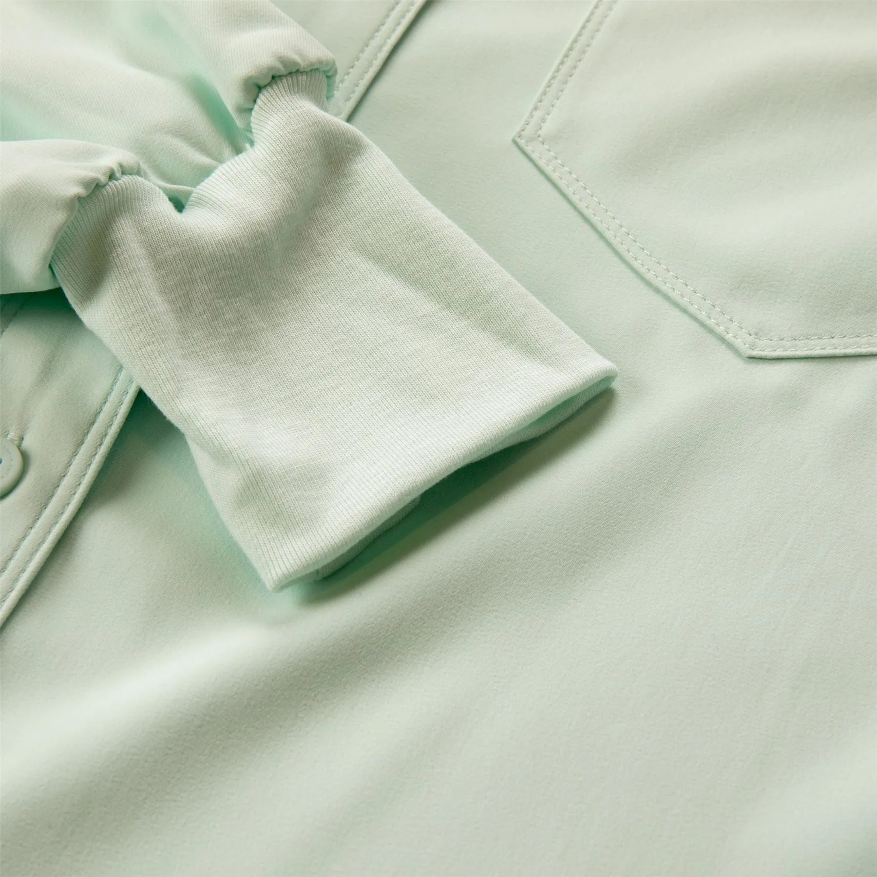 Womens Classic Button Up Polo Juniper - SS24