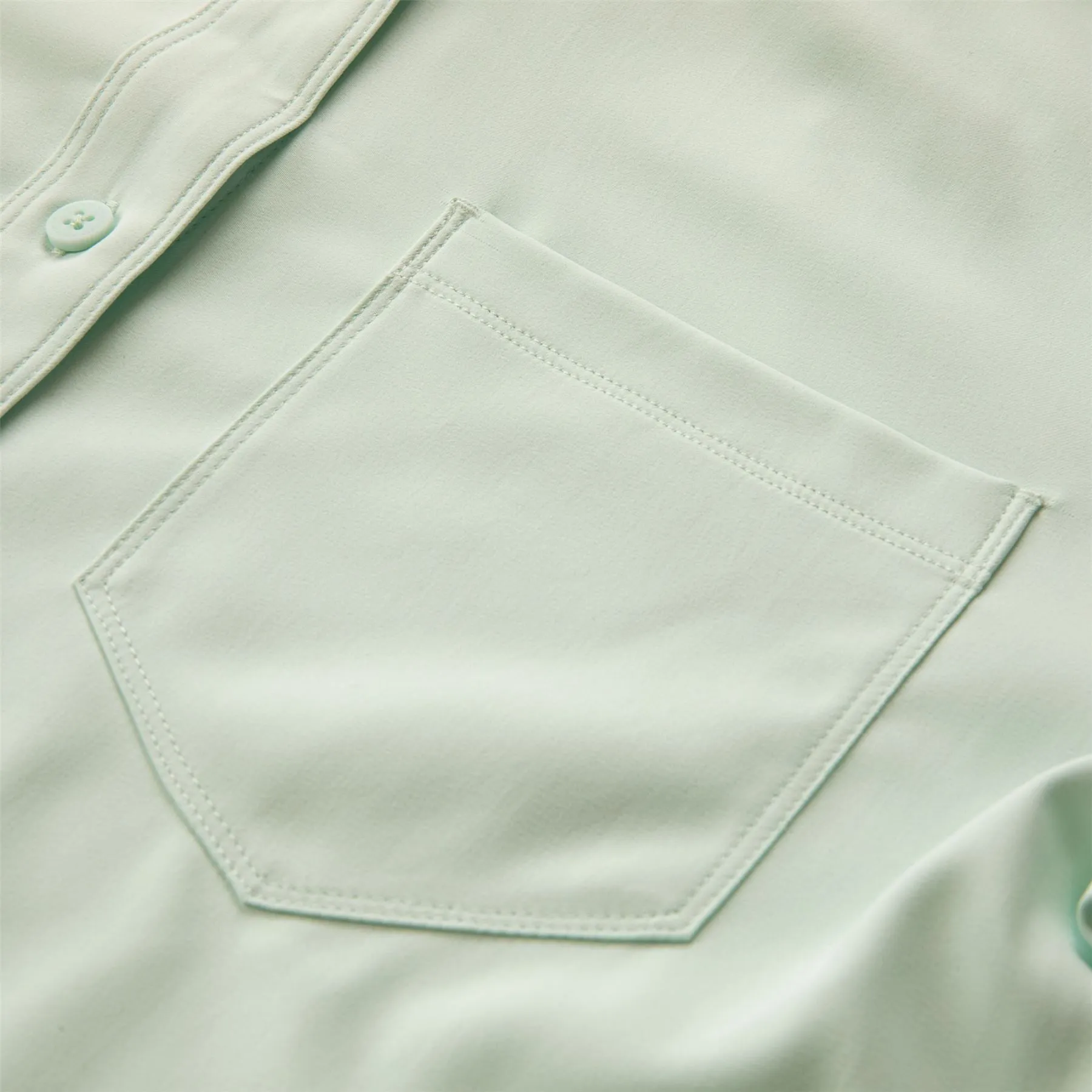 Womens Classic Button Up Polo Juniper - SS24