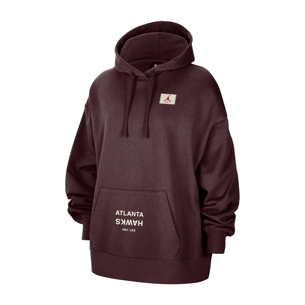 Women's Jordan Oversized Hawks Fleece Hoodie