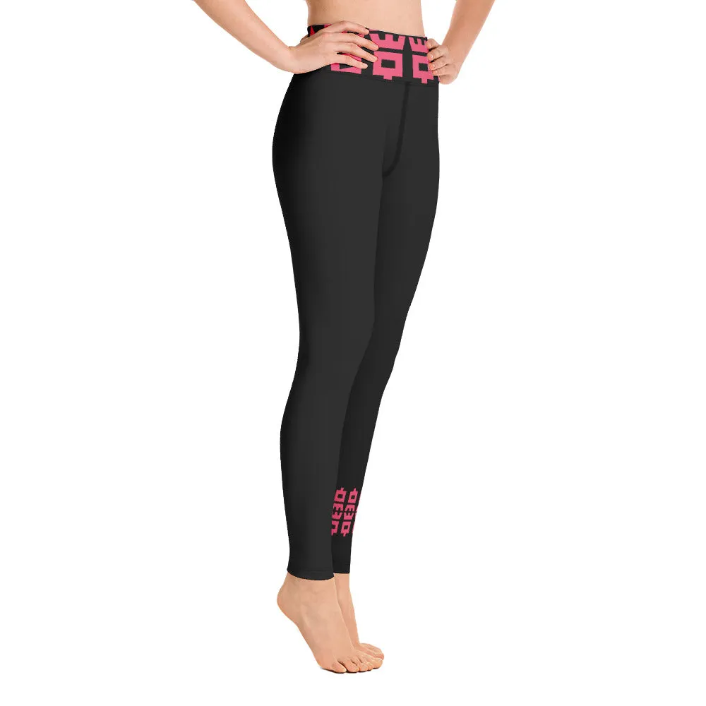 Yoga Leggings donna neri QS